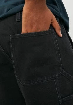 Jack & Jones Relaxed Fit Jeans - Black Denim -Clothing Promotion Shop a7f0fa47a06e447ca06df351e641e0a6