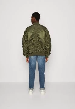 Alpha Industries Ma-1 Puckered - Bomber Jacket - Dark Olive -Clothing Promotion Shop ac22b98930c54174a376ccd13f335f4d