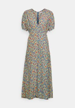 Faithfull The Brand Bellavista Midi Dress - Day Dress -Clothing Promotion Shop ac663f37aee04aa1ad91bc50f0af2ea5