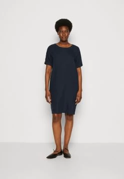 Marc O'Polo Dress Sportiv Style Slightly Egg Shaped Raglan Sleeve - Day Dress - Deep Blue Sea