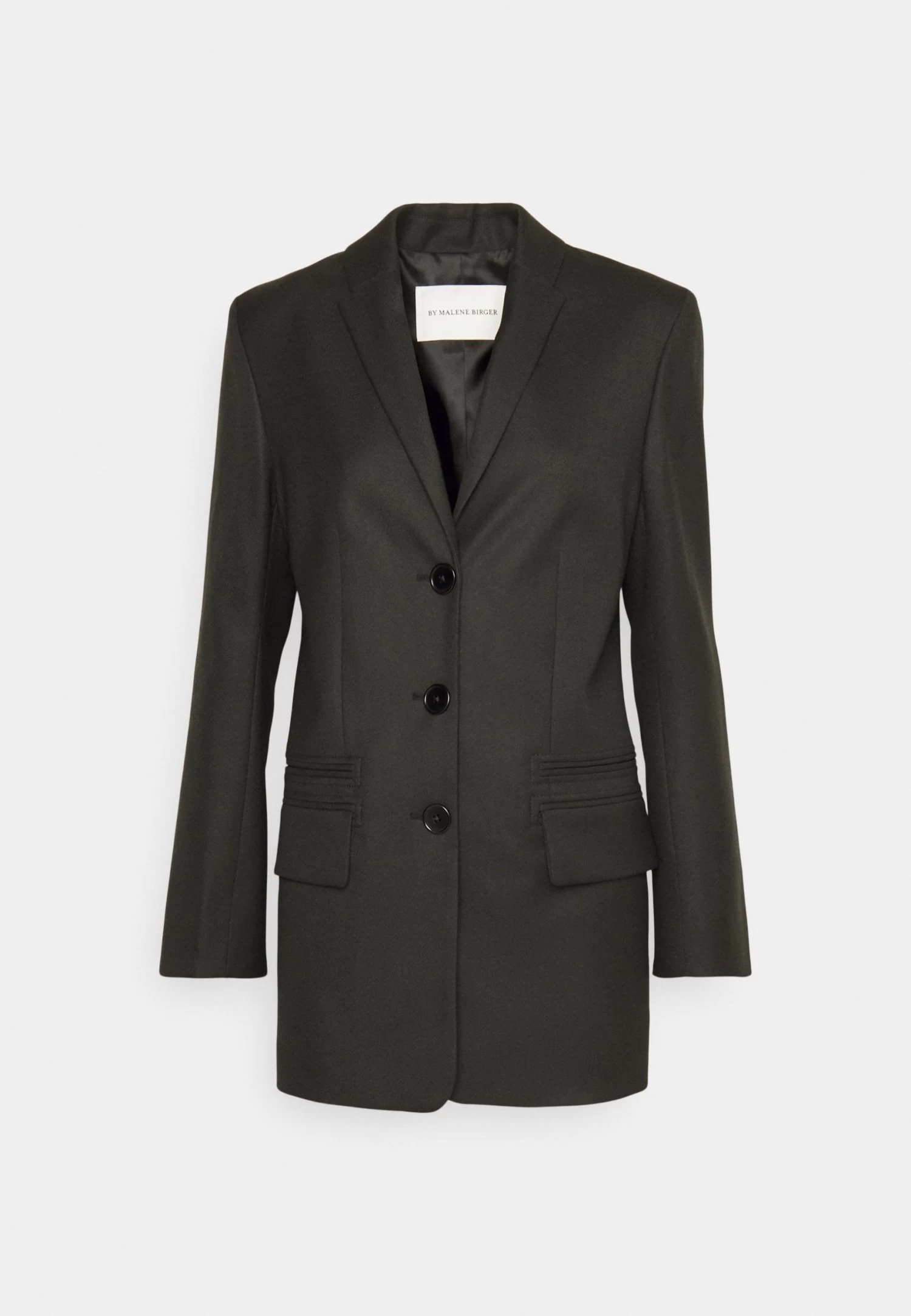 By Malene Birger Essentials Porter - Short Coat - Black 10 By Malene Birger Essentials Porter - Short Coat - Black - Image 8