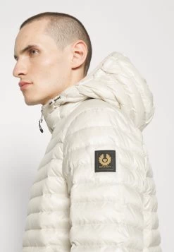 BELSTAFF Airspeed Jacket - Down Jacket - Off-White -Clothing Promotion Shop c25df7d856e64189b1c3e5a51d441fa4