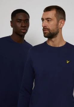 Lyle & Scott Long Sleeved Top - Navy -Clothing Promotion Shop cbd1333c334a4889a84faf0cb668cea2