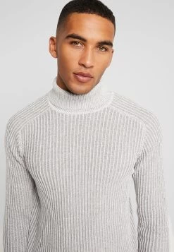 Pier One Jumper - 111 - Mottled Light Grey -Clothing Promotion Shop d1774a40fde44346aea6a7dd67f4ca51