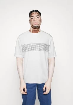 Lacoste Print T-Shirt - Flour