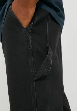 Jack & Jones Relaxed Fit Jeans - Black Denim -Clothing Promotion Shop d31c36d1c85640929681ea58722d9082