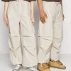YOURTURN Unisex - Cargo Trousers - White -Clothing Promotion Shop d341362de376454dbb3f1f7266aaf253