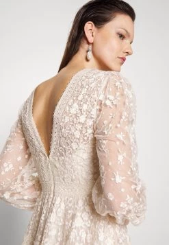 Needle & Thread Celestia Ribbon Mini Dress - Cocktail Dress / Party Dress - Champagne -Clothing Promotion Shop d4bc2040b39f4de09ce9fbf900974871