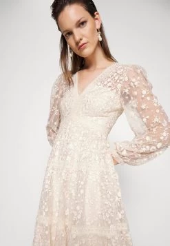 Needle & Thread Celestia Ribbon Mini Dress - Cocktail Dress / Party Dress - Champagne -Clothing Promotion Shop db77edac6cdc4c34a4a970bee33460b9