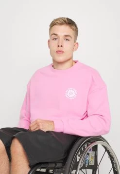 YOURTURN Unisex - Sweatshirt - Pink -Clothing Promotion Shop de27130d40474443b203be55de8a922d