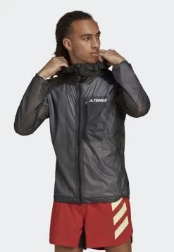 ADIDAS PERFORMANCE Terrex Agravic 2.5-Layer Rain - Waterproof Jacket - Black