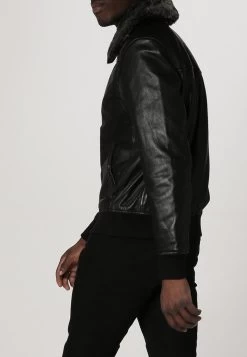 Schott Leather Jacket - Black -Clothing Promotion Shop de93bf34bc534a87944790584dc94de3