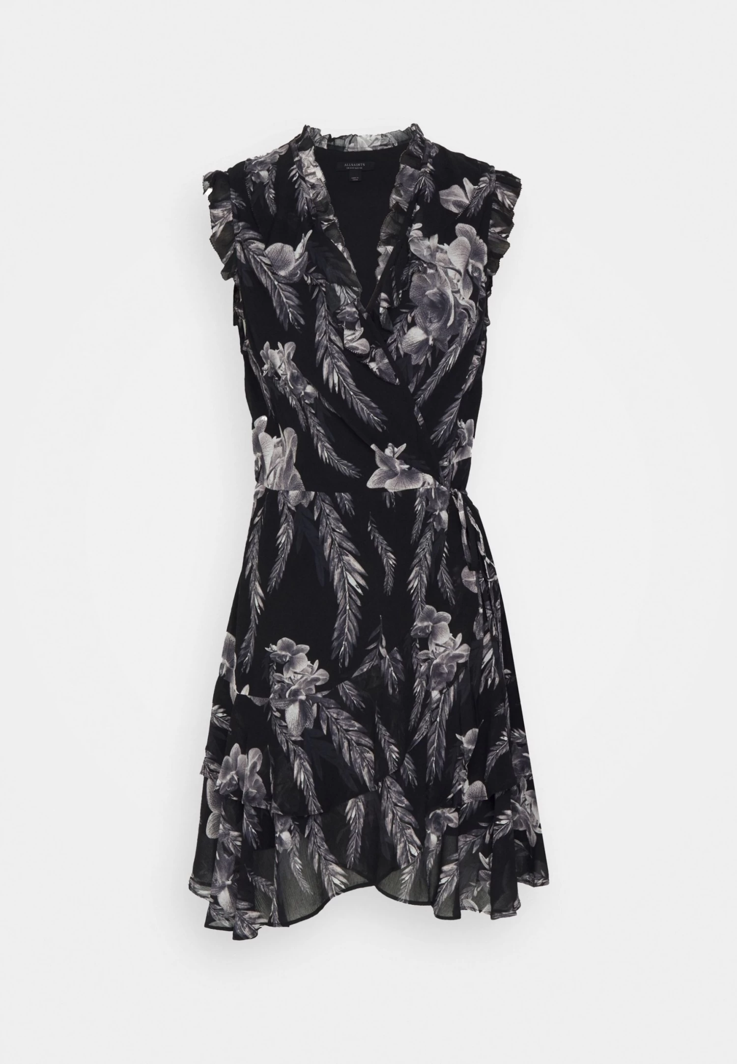 AllSaints Ari Mia Dress - Cocktail Dress / Party Dress - Black 8 AllSaints Ari Mia Dress - Cocktail Dress / Party Dress - Black - Image 6