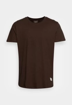 Jack & Jones Jjenoa Ss Crew Neck Noos - Basic T-Shirt - Mulch -Clothing Promotion Shop e4fbf02aab7e4aceb2cbc5b6781faaa7