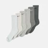 Nike Performance Everyday Plus Cush Crew Unisex 6 Pack - Sports Socks - Iron Grey/Flat Pewter/Light Iron Ore/Light Smoke Grey/Light Bone/Photon Dust -Clothing Promotion Shop eaddf377950245e989a00b1dfa35fca3