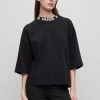 Hugo Dinaya - Long Sleeved Top - Black One -Clothing Promotion Shop eaf49d5314234040bfdfbeb0ccb466dc