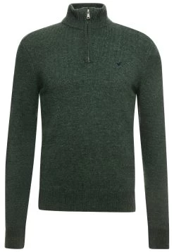 Pier One Jumper - Mottled Dark Green -Clothing Promotion Shop ef0a8d9f9d864891b94d544613f6f8f0