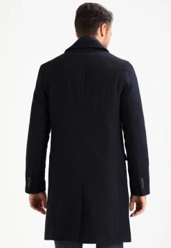 Pier One Classic Coat - Navy -Clothing Promotion Shop f3094af06a134e2186f6d6726c12284b