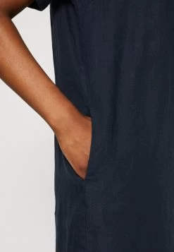 Marc O'Polo Dress Sportiv Style Slightly Egg Shaped Raglan Sleeve - Day Dress - Deep Blue Sea -Clothing Promotion Shop fa6dd7367b314c849614085d1f725d57