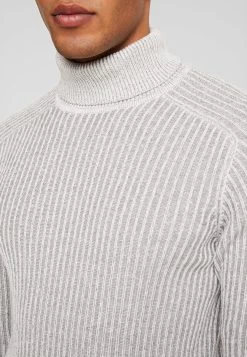 Pier One Jumper - 111 - Mottled Light Grey -Clothing Promotion Shop fea4b15041fe4254ac1426dc28a9b165